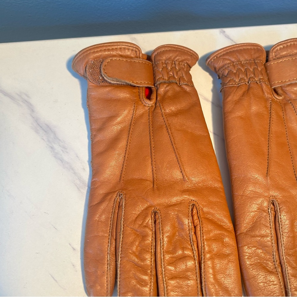 Leaf 3/$15 Eddie Bauer Leather Gloves - Picture 13 of 14